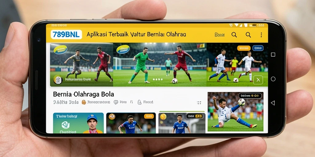 Tampilan antarmuka yang menarik dan informatif dari aplikasi 789BNL.