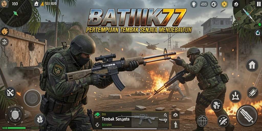 Tampilan antarmuka BATIK77 yang menarik dan interaktif.