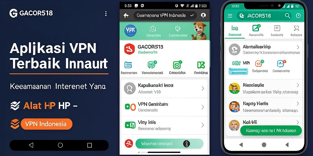 Antarmuka pengguna GACOR518 yang intuitif dan fungsional.